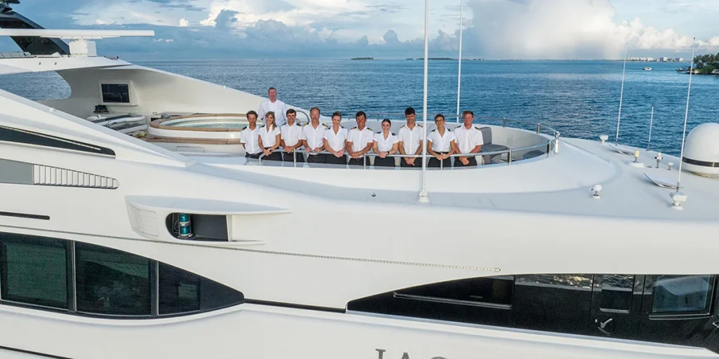 JAGUAR Luxury Super Yacht Charter Benetti 56M Crew